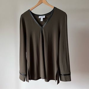 Joseph Ribkoff Brown Top